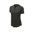 thumbnail image 3 of Sport Tek Adult Female Women Plain Short Sleeves T-Shirt Black Hthr Medium, 3 of 4