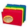 Smead Poly Colored Folders 1/3-Cut Tabs Asst 24/BX Letter (10500)