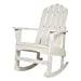 thumbnail image 3 of Shine Company 4699EW Marina II Porch Rocker with Hydro-TEX Finish, Eggshell White Rocking Adirondack Chair, 3 of 15