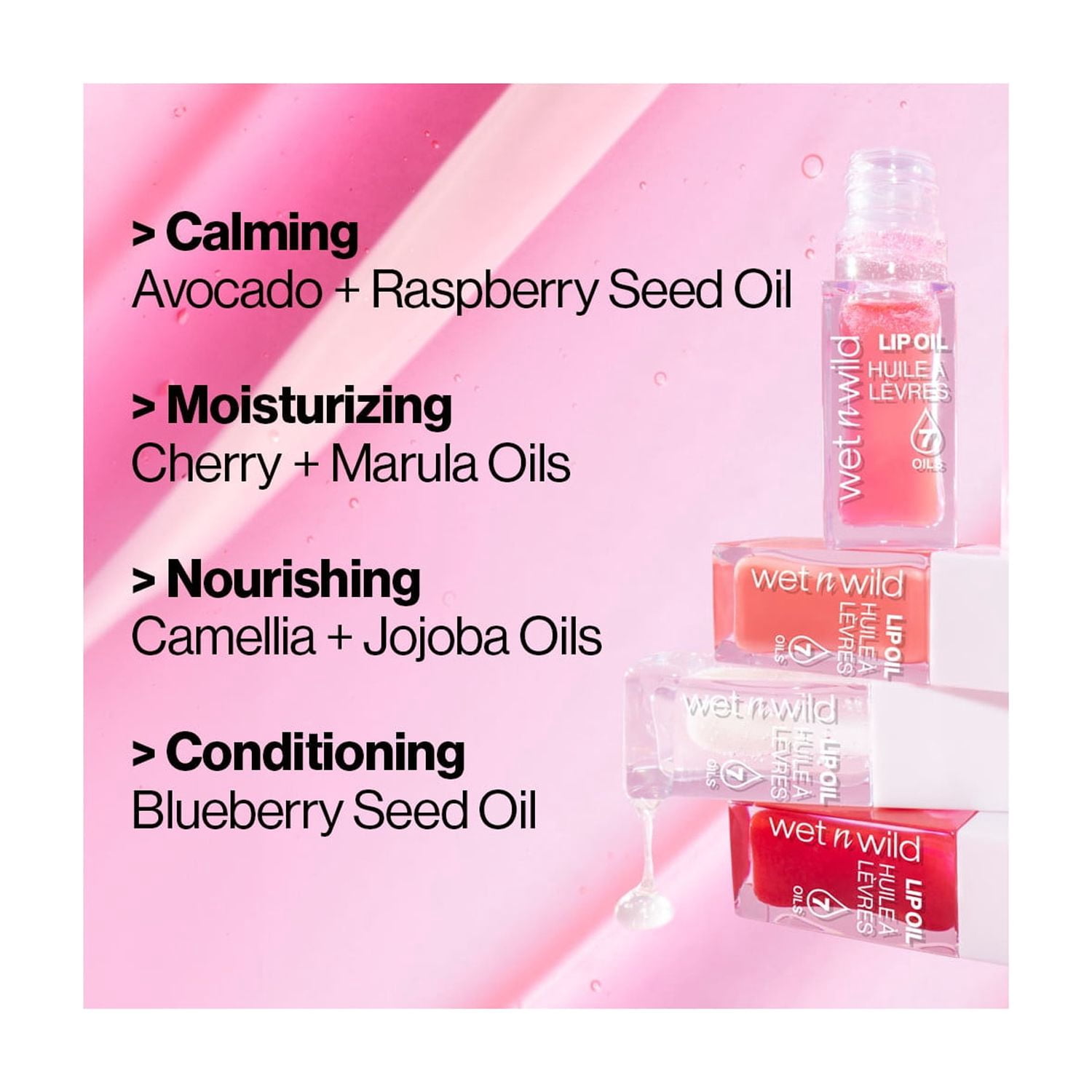Wet n Wild Lip Gloss Oil, Cocoa Rose, 0.15 fl oz