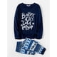 thumbnail image 4 of PatPat Mosaic Family Matching Letter Top Pantalones De Reno Conjuntos De Pijamas De Navidad (resistente Al Fuego), Hombres Mujeres Baby Kid's Loungewear, 4 of 4