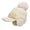 Beige, variant on Women Winter Baseball Cap Cute Fashion Tongue Hat Wool Knitting Earmuffs, White