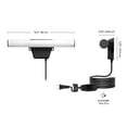 thumbnail image 3 of Globe Electric 91008615 1 Light 8-5/16" Wide 4000K Led Plug-In Outdoor Security Flood, 3 of 7