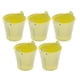 thumbnail image 3 of 5 piezas de pequeños botes multifuncionales portátiles para manualidades, mini frascos decorativos para dulces Amarillo, 3 of 8