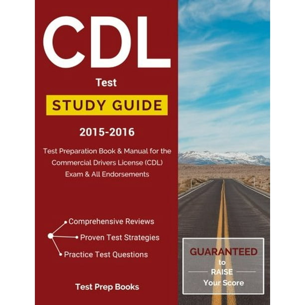 CDL Test Study Guide 20152016 Test Preparation Book Manual for the