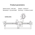 thumbnail image 3 of 0-150mm/0-200mm/0-300mm Digital Table Readout Linear Scale DRO Magnetic Remote External Display For Mill Lathe ,Widely Use, 3 of 6