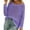 Purple, variant on Swim Cover Up Crochet Cover Up Stylish Women's Swimwear Cover-Ups Crochet Summer Beach Tops Lightweight Knit Pullover Sweater for Various Occasions