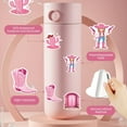 thumbnail image 5 of 35pcs-50pcs Vintage Stickers Cowboy Stationery Stickers Pink Animal Stickers for Laptops Suitcases Fridge, 5 of 9