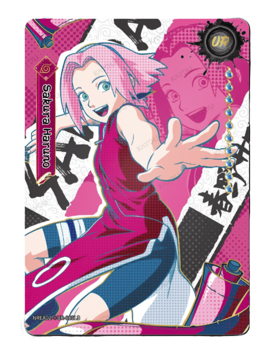 KAYOU Naruto Smriti Earth Scroll Series 2 Collector Box, Factory Sealed, English Edition, 10 Packs / 70 Trading Cards