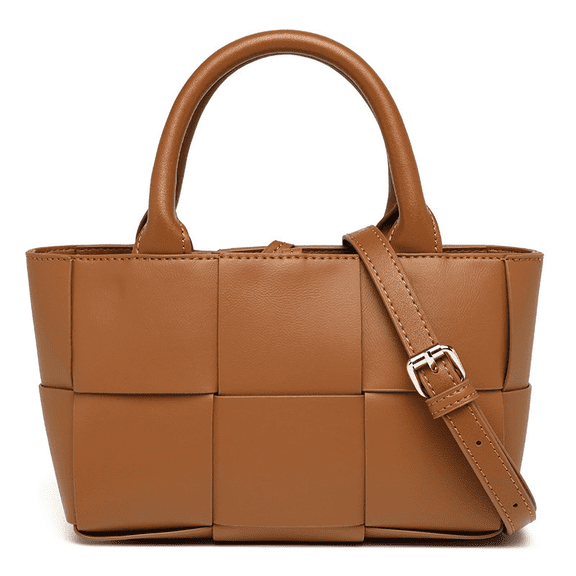 Fashion Women's PU Leather Handbag, Elegant Minimalist Crossbody Bag, Multi-functional Adjustable Shoulder Bag, Lightweight 450g Purse for Work, Dating, Travel, Available in 5 Colors