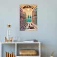 thumbnail image 4 of Campeche Retro City Travel Poster with Seaside Charm And Pastel Colonial Walls Print Poster, 4 of 8