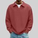 thumbnail image 1 of Ceisia Men's Spring Casual Solid Color Round Neck Long Sleeve Shirt - Comfortable Daily Outdoor Wear Gift, 1 of 8