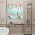 thumbnail image 4 of Wall Art Prints, Ocean Starfish Seaweed Framed Canvas Prints for Bedroom Living Room Bathroom Office, Summer Coastal Beach Shell Coral Teal Gallery Wrap Wall Art Poster for Gifts Home Decor 12"x12", 4 of 9