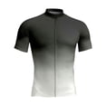 thumbnail image 4 of Yaoyar Mens Short-Sleeved Cycling Jersey Quick-Drying Sun-Protective Zippered Short-Sleeved Stand-Up Collar With Pockets Road Cycling Jersey, 4 of 5