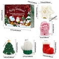 thumbnail image 3 of Juego de 5 velas perfumadas para decorar el hogar con diseño de ambiente festivo de velas navideñas, 3 of 6