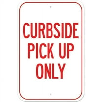 Covid-19 Notice Sign - Curbside Pick Up Only