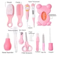 thumbnail image 7 of MesaSe 13Pcs/Set Baby Care Kit Newborn Baby Kids Nail Hair Health Care Thermometer Grooming Brush Kit Clipper Scissor Kid Toiletries, 7 of 7