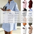 thumbnail image 3 of QQZ Womens Button Down Shirt Dresses Casual Long Sleeve Collared Shirts Oversized Blouse Tops 2026, 3 of 7