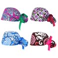 thumbnail image 1 of Fassave - 2 unidades de botones de trabajo para mujer, lazo ajustable, banda para el sudor, gorro de pelo largo, color 11 grande, 1 of 5