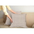 thumbnail image 2 of Ambesonne Abstract Throw Pillow Cover 2 Pack, Spots on Neutral Backdrop, 24", Champagne Charcoal Grey, 2 of 5