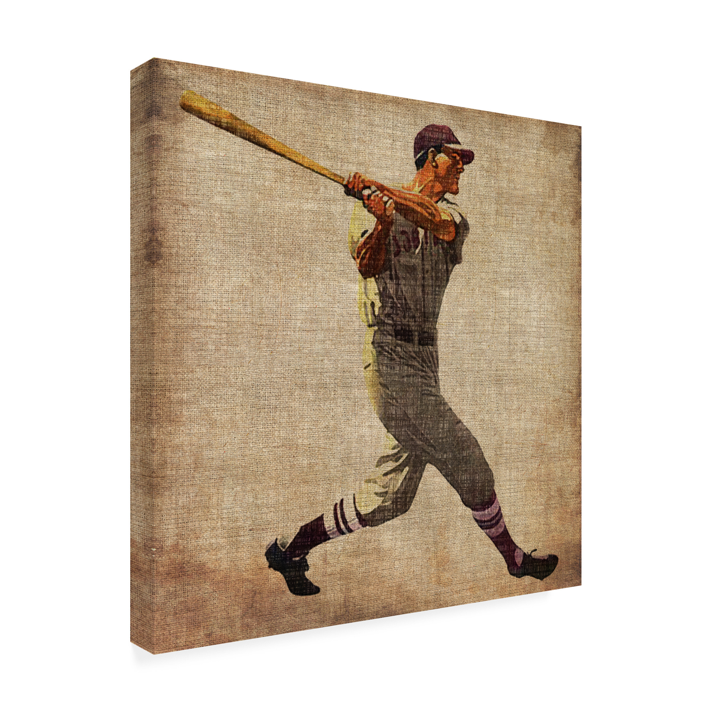 Trademark Fine Art John Butler Vintage Sports Vi Canvas Wall Art - 35x35