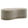thumbnail image 2 of Nimbus 48" Upholstered Ottoman Bench in Oat, 2 of 10
