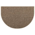 thumbnail image 7 of JAATOP 17"x 30" Doormat, Non-Slip Absorbent Welcome Mat, Dirt Trapper Indoor Entryway Rug, Machine Washable, Half Round, PP, Beige, 7 of 7