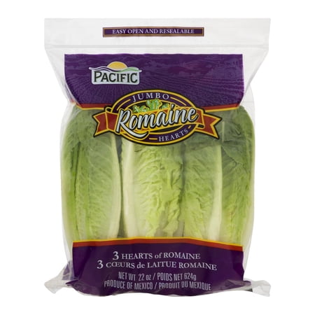 Pacific Jumbo Romaine Hearts - 3 CT