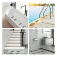 thumbnail image 3 of 24pcs Bathtub Stickers Non-Slip, TSV Shower Safety Treads Adhesive Stickers, Anti Slip Bath Floor Stickers Decals for Stairs, Kitchen, Shower, Other Slippery Surfaces, Black, 3 of 6