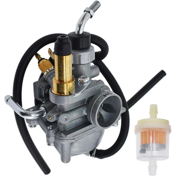 PET-U 50cc Motorcycle Carburetor Carb with Fuel Filter Replacement for Yamaha 2006-2011 TTR50 TTR 50 TTR 50E Dirt Bike