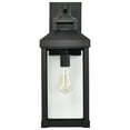 thumbnail image 6 of Nuvo Lighting Corning 1 Light Large Wall Lantern Matte Black with Clear Glass, 6 of 7