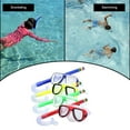thumbnail image 4 of Graflsoa Kids Snorkel Set with PVC Mask & Breathing Tube - Eco-Friendly, Safe, Bright Yellow for Ages 3-9, 4 of 6