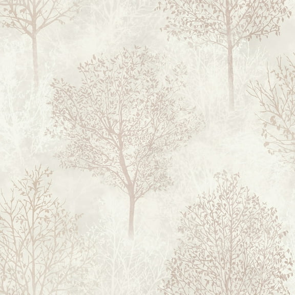 Arthouse Agatha Beige Trees Wallpaper