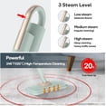 thumbnail image 2 of Fregona a vapor Newbealer 1200 W, 250 ml, con 7 accesorios y 2 almohadillas, 2 of 9