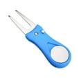 thumbnail image 2 of sunsanly Golf Divot Tool Foldable Divot Repair Tool with Magnetic Sturdy Stainless Steel Pop-up Golf Ball Marker Pitchfork for Golfers, 2 of 8
