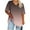 Rose Gold#1, variant on CFLVAEK Womens Plus Size Tops Loose Fit V Neck T Shirts Comfy Short Sleeve Tshirt Fashion Gradient Graphic Tees Summer Vacation Going Out Tops Pink XXXXL