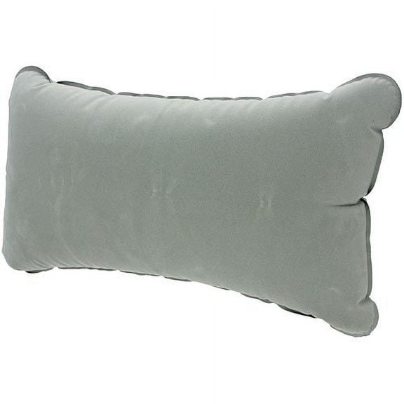 ToolUSA Inflatable Travel Pillow | 17.75" (45.1 cm) X 11" (27.9 cm) | Rapid Inflation & Deflation | Velvety Soft Fabric | Versatile Use for Travel & Home