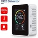thumbnail image 4 of Detector de aire CO2 Detector de dióxido de carbono Producción agrícola Invernadero CO2 Monitor-Blanco oso de fresa Hogar, 4 of 5