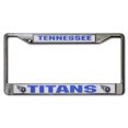 thumbnail image 1 of Marco de placa de matrícula estándar Rico Industries cromo Tennessee Titans NFL 6 x 12.25, 1 of 3