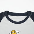 thumbnail image 5 of WIBACKER Little Boys Short Sleeve Top and Shorts Toddler Kid Cotton 2 Piece Space Pajama Set, 5 of 11