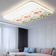 thumbnail image 2 of Fluorescent Light Covers 1 Pack 4x2 ft Spring Wildflower Ceiling Light Covers Watercolor Flower Leaf Light Filters for Classroom, Office & Home, Drop Ceiling Light Covers, 2 of 8
