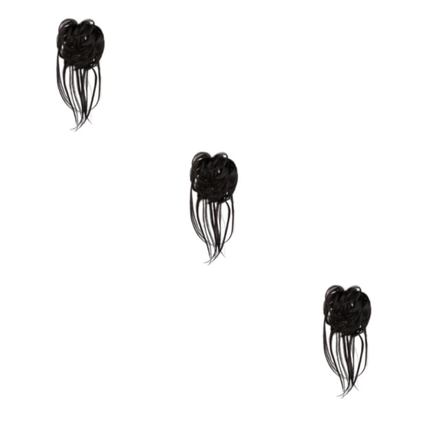 Seitruly Extensión de cola de caballo de fibra fácil de usar Peluca de moño para mujer de cabello rizado de moda e innovadora 2 Type1 NO1