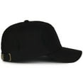 thumbnail image 3 of Outdoor Cap CARG100 Cargo Unstructured Solid Back With Side Pockets Hat - BLACK, 3 of 8