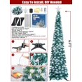thumbnail image 4 of Árbol de Navidad SINTENILL desplegable de 6 pies con temporizador, luces y adornos, 4 of 9