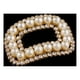 thumbnail image 4 of Qarigey Clip de zapato de perla de imitación de moda con incrustaciones de diamantes de imitación botón plano Clips de tacón alto hebilla de Metal de Accesorios de calzado Cuadrado Qarigey AP011690-02, 4 of 5
