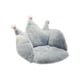 thumbnail image 2 of Matsuzay Bonitos cojines para silla, cojín de asiento relleno, respaldo de cintura cálido, respaldo lavable, almohada de suelo para niñas de Decoración del hogar Gris Matsuzay HA084453-03, 2 of 6