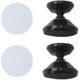 thumbnail image 1 of 2pcs Durable 360 Degree Magnetic Car Mount Dashboard Holder for Cell Phone Universal (Black), 1 of 5