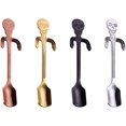 thumbnail image 1 of Queilt Tea Spoons Black Spoons 1 set Home for Shape Stainless Steel Spoons Soup Tea Serving Skull Coffee Restaurant Tableware Creative Food Stainless Steel Spoon Stainless Steel Spoon Black Spoons, 1 of 5