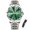 Green, variant on Middle Aged Elderly Men's Watch, Water Resistant Luminous Large Dial Quartz Watch, Stainless Steel Analog Wristwatch, Business Casual Dress Watch, Birthday Father's Day Gift for Men