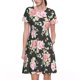 thumbnail image 1 of Balery Rose Flowers Vestidos sueltos de manga corta para mujer, vestidos de verano 2025, vestidos casuales de corte A con vuelo., 1 of 6